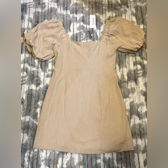 Sndys Everyday TUSCANY DRESS - BEIGE Size XXL - Picture 3 of 9